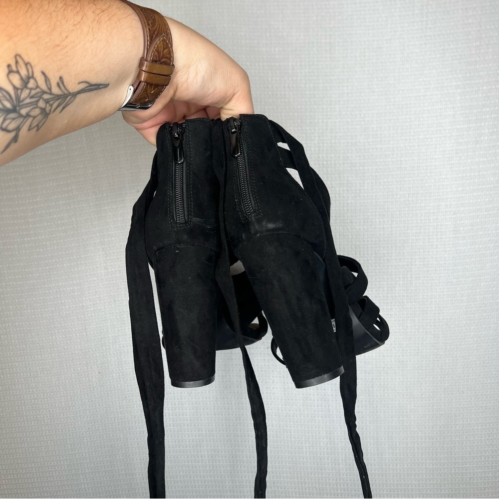 Torrid Black Strappy Heels - Picture 4 of 7